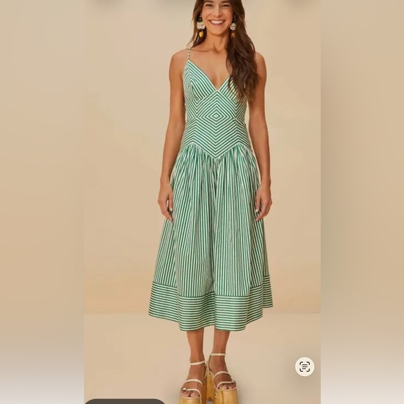 FARM Rio Dresses & Skirts - Farm Rio bicolor striped dress